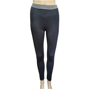 Derek Lam 10C Athleta Women's Leggings Yoga Pants High Waist Curvy Black Size S